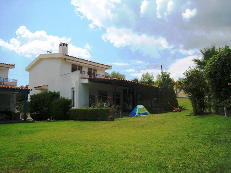 Chanioti - Chalkidiki Wunderschönes Ferienhaus mit superblick aufs Meer und auf dem Strand von Chanioti Chalkidike Haus kaufen