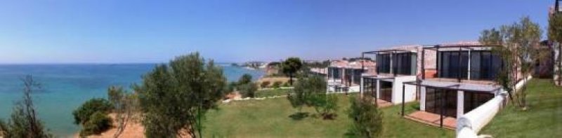 Nea Moudania Chalkidiki Luxus Steinvillas vor dem Strand in Nea Moudania Chalkidiki Haus kaufen