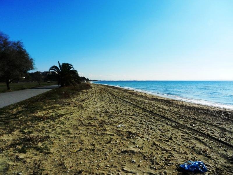 Nea Moudania Einmaliges Grundstück vor dem Strand bei Chalkidike Nea Moudania mit 22.000 qm grundstücksfläche Grundstück kaufen