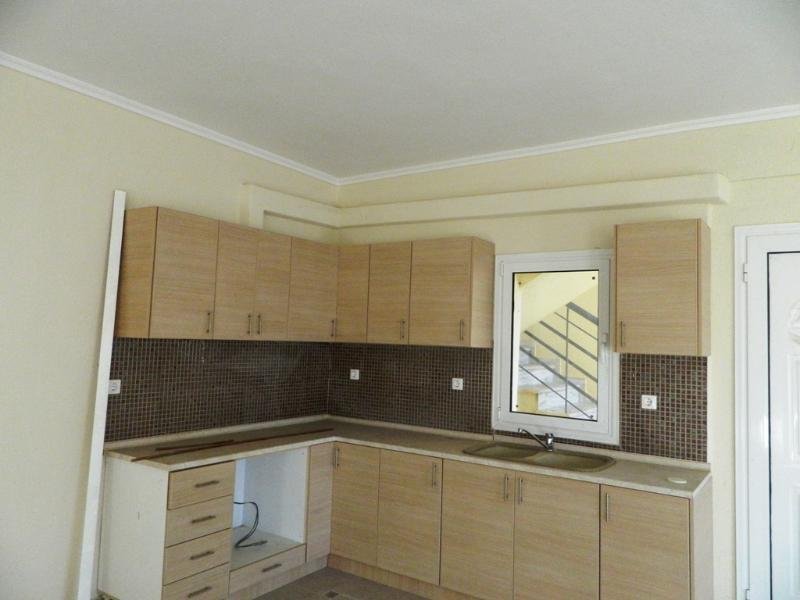 Nea Plagia Chalkidike Neue Wohnung mit 90 qm auf der erste Etage in Nea Plagia Chalkidike mit Blick aus Meer Wohnung kaufen