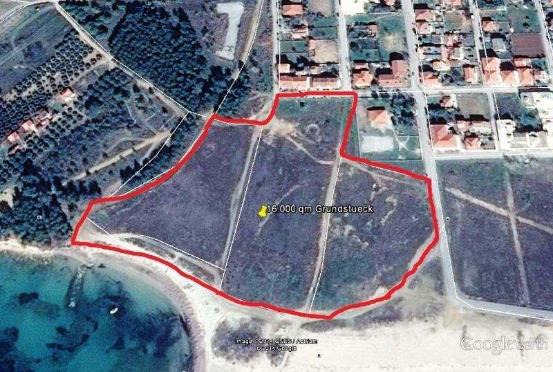 Sozopoli Chalkidiki Einer der wenige Grundstück von 16.000 qm mit private Meeres bucht in Chalkidike im Ort Sozopoli Grundstück kaufen