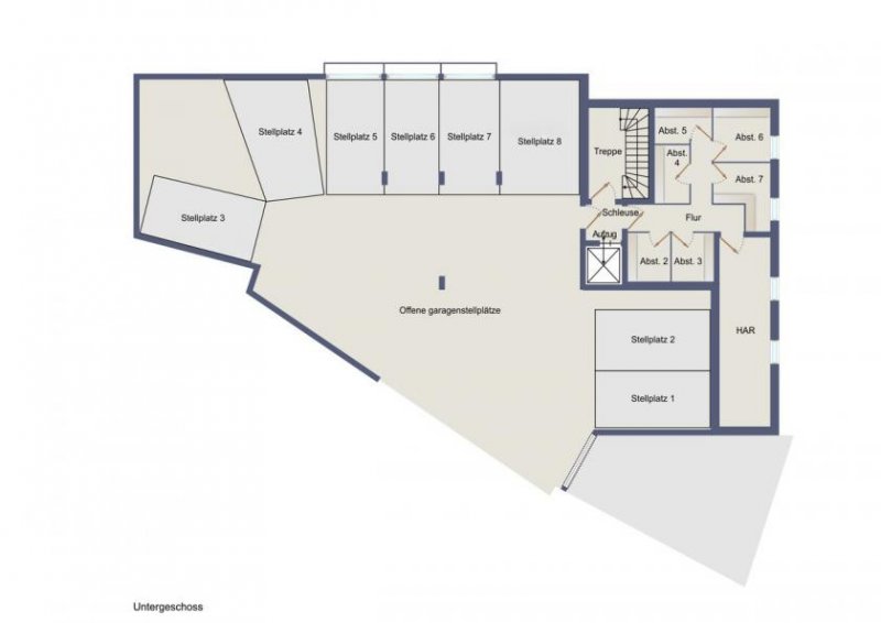 Aschaffenburg DIETZ: Bauträgergrundstück mit Baugenehmigung für ein 7-Familienhaus mit 640m² Wohnfläche! Grundstück kaufen