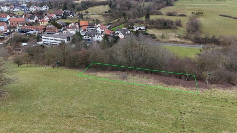 Bessenbach DIETZ: Wiesengrundstück in einer eingezäunten Fläche! Zuwegung über Schotter + Ackerweg/Wiesenfläche Grundstück kaufen