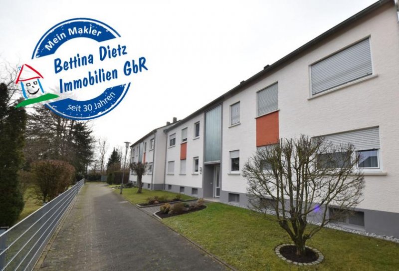 Dieburg DIETZ: Modernisierte 2-Zimmer-Wohnung mit SÜD-WEST-Balkon in einer Randlage von Dieburg zu verkaufen Wohnung kaufen