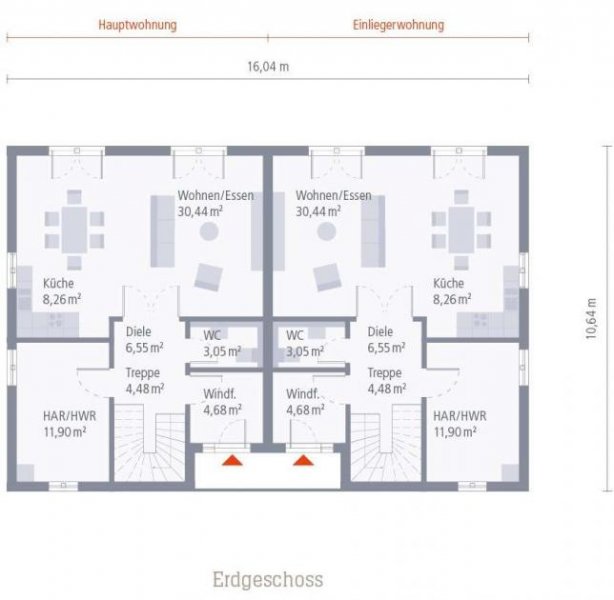 Großsteinhausen DOPPELHAUS mit viel WOHNRAUM .... !! - Inkl. GARAGE Haus kaufen