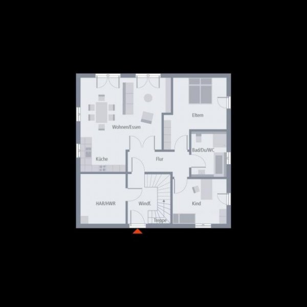 Hauptstuhl UNSER 2-GENERATIONEN-HAUS: BESONDERER KOMFORT FÜR BESONDERE ANSPRÜCHE Haus kaufen