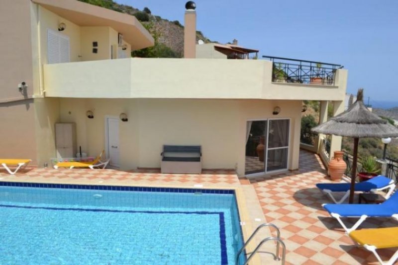 Elounda, Lasithi, Kreta Luxusvilla mit 4 Schlafzimmern, privatem Pool, herrlicher Aussicht, EOT-Lizenz Haus kaufen