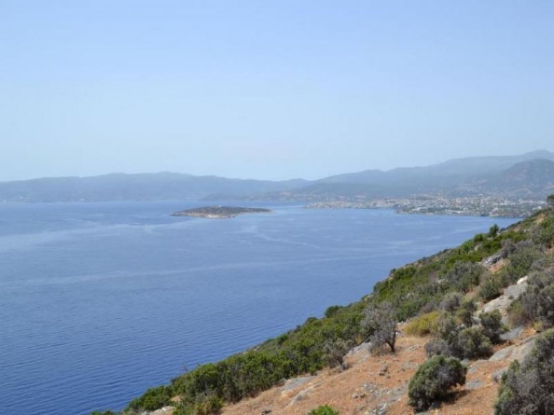 Elounda Large building land with 143m shoreline in prime location. Amazing views Grundstück kaufen