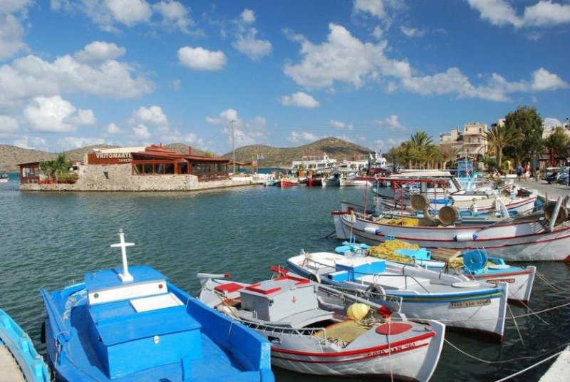 Tsifliki, Elounda, Lasithi, Kreta Baugrundstück von 1350 m² in renommierter touristischer Elite-Region Grundstück kaufen