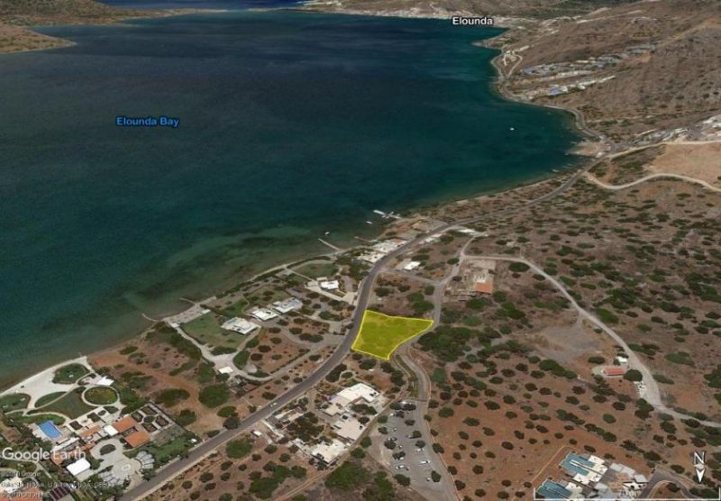 Tsifliki, Elounda, Lasithi, Kreta Baugrundstück von 1350 m² in renommierter touristischer Elite-Region Grundstück kaufen