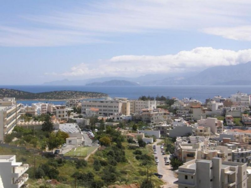 Agios Nikolaos, Lasithi, Kreta 3-Schlafz.-Haus, Stadtueberblickend, Meerblick Haus kaufen