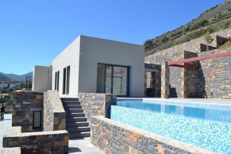 Agios Nikolaos New 4 bedroom luxury villa with amazing bay and island views Haus kaufen
