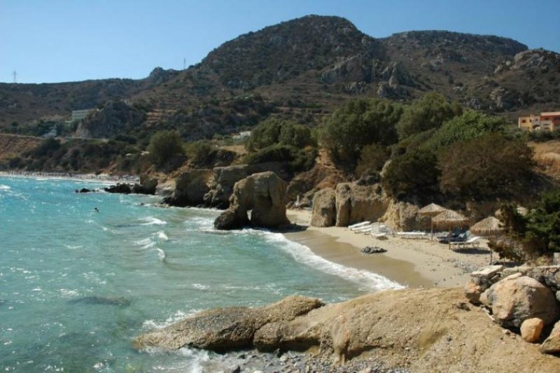 Istron, Kalo Chorio, Agios Nikolaos, Lasithi, Kreta Land am Meer von 48.670 m2, 400m Küstenlinie, geeignet für Hotelentwicklung Grundstück kaufen