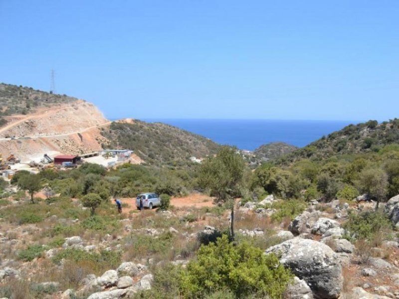 Vathi, Agios Nikolaos, Lasithi, Kreta Großes Grundstück von 5.000m2 mit freiem Meerblick Grundstück kaufen