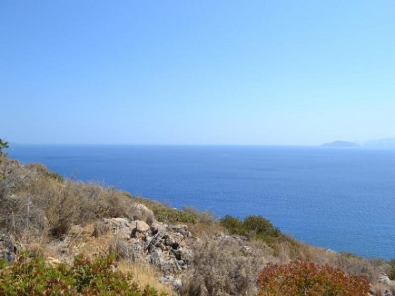 Vathi, Agios Nikolaos, Lasithi, Kreta Meerblickgrundstück in der Nähe von mehreren Stränden, 5 min. in die Stadt Grundstück kaufen