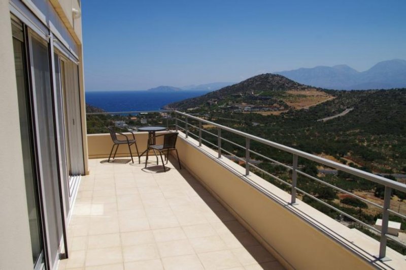 Vathi, Agios Nikolaos, Lasithi, Kreta Neue 3-Schlafz.-Maisonettenvilla mit Aussicht und Pool Haus kaufen