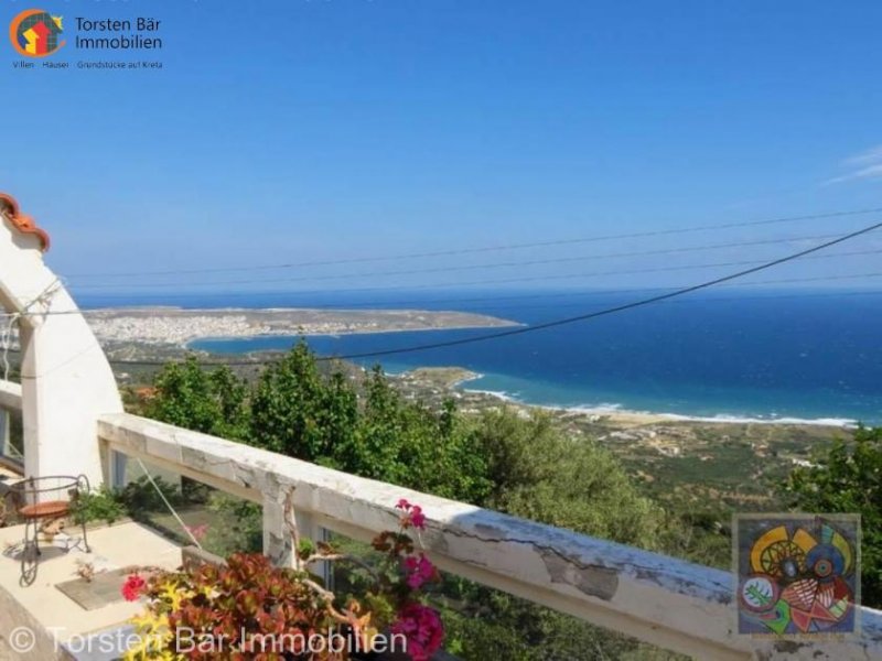 Roussa Ekklisia Kreta, Roussa Ekklisia Wohnung mit Panoramablick auf das Meer zu verkaufen Wohnung kaufen