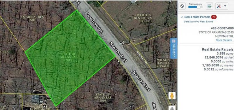 Williford 468-00087 - Land in Amerika Grundstück 0.28 acres- 1165.00m2 direkt von Eigentümer in Seenähe und Stadtnähe Grundstück