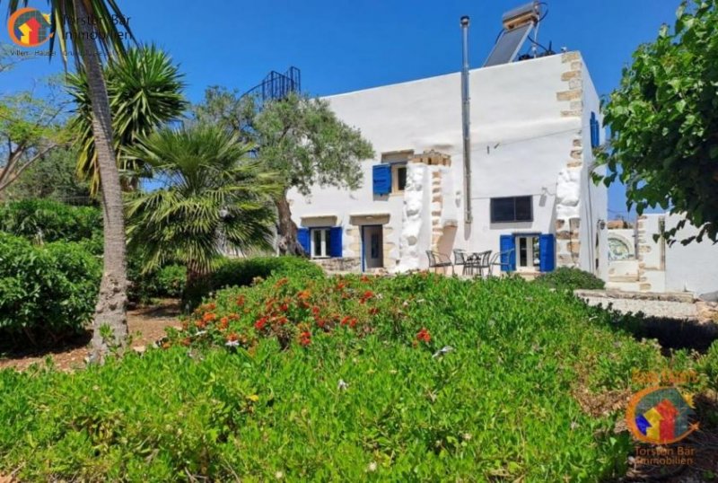 Kokkino Chorio Kreta, Kookino Chorio, liebevoll renoviertes EFH mit Einliegerwohnung und Meerblick. Haus kaufen