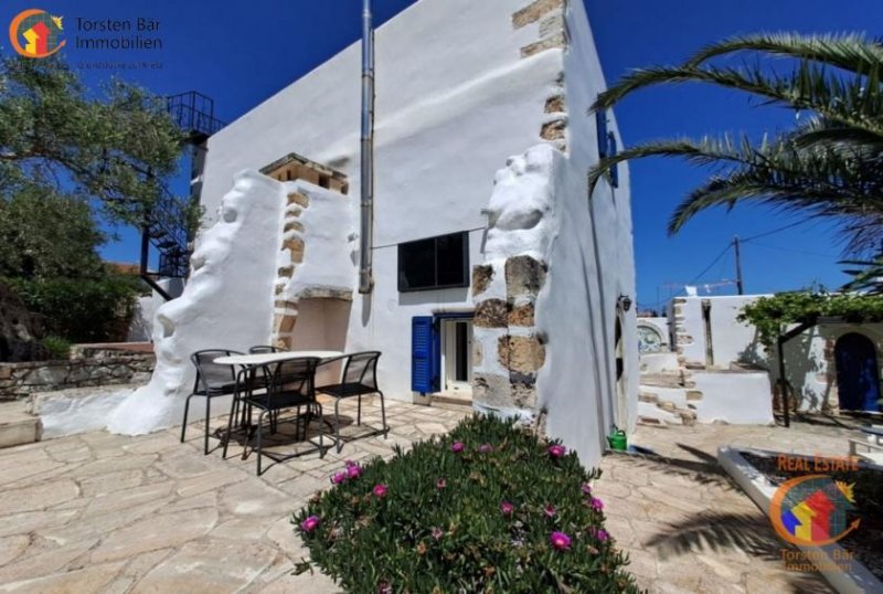 Kokkino Chorio Kreta, Kookino Chorio, liebevoll renoviertes EFH mit Einliegerwohnung und Meerblick. Haus kaufen