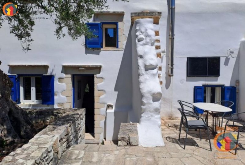 Kokkino Chorio Kreta, Kookino Chorio, liebevoll renoviertes EFH mit Einliegerwohnung und Meerblick. Haus kaufen