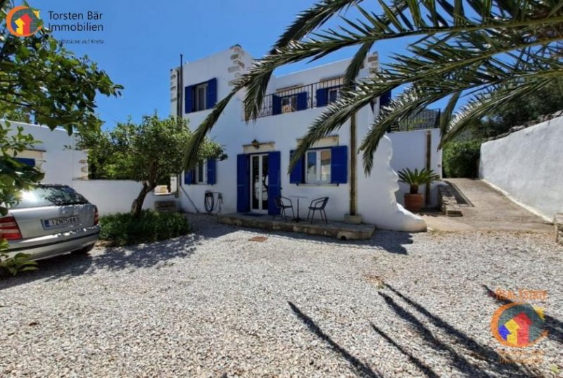 Kokkino Chorio Kreta, Kookino Chorio, liebevoll renoviertes EFH mit Einliegerwohnung und Meerblick. Haus kaufen