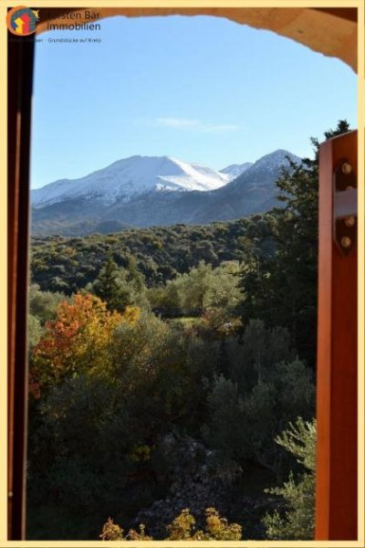 Melidoni Kreta Melidoni, 2 Steinhäuser mit herrlichem Meerblick und privatem Pool Haus kaufen