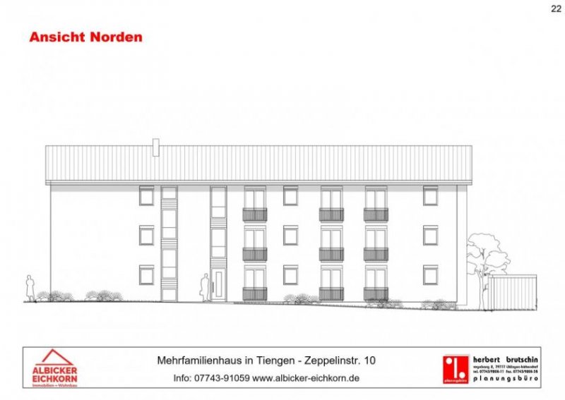 Waldshut-Tiengen 4 Zi. EG mit Terrasse ca. 115 m² - Wohnung 1 - Zeppelinstr. 10, 79761 Waldshut-Tiengen - Neubau Wohnung kaufen