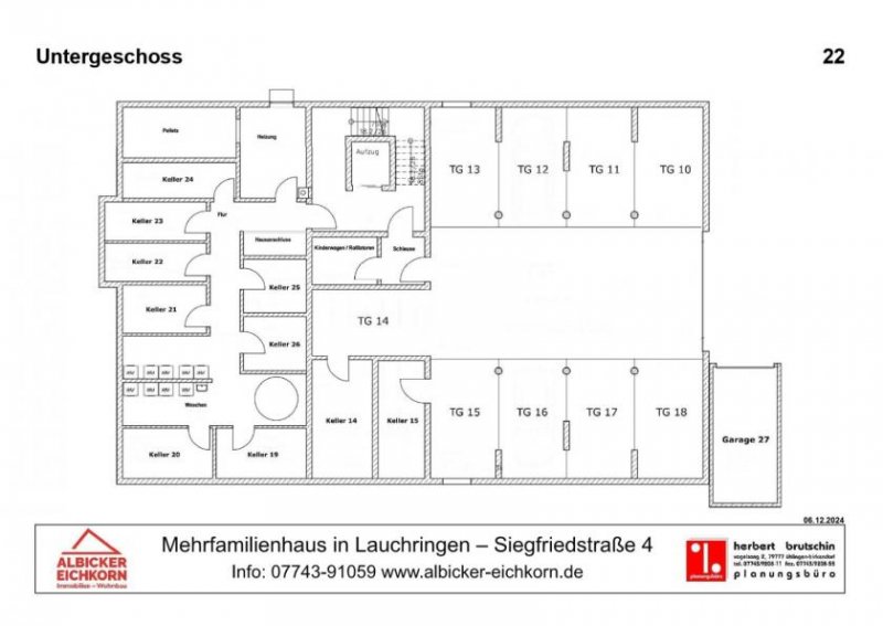 Lauchringen 3 Zi. + Galerie DG mit Balkon ca. 75 m² - Wohnung 8 - Siegfriedstr. 4, 79787 Lauchringen - Neubau Wohnung kaufen