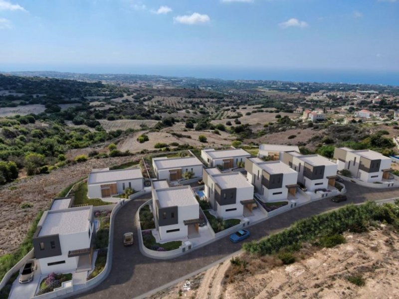 Tala /Paphos 6 Luxus-Villen mit Blick über Paphos und sea view Haus kaufen