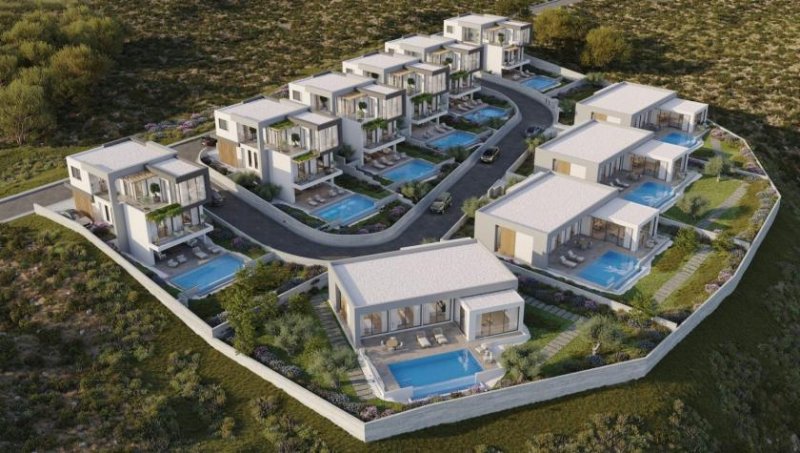 Tala /Paphos Luxus Bungalow mit Panoramablick Haus kaufen