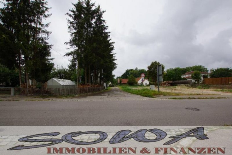 Schrobenhausen Großzügiges Baugrundstück mit gutem Schnitt in Schrobenhausen - EFM, DH, MFH - Ein Objekt von SOWA Immobilien & Finanzen