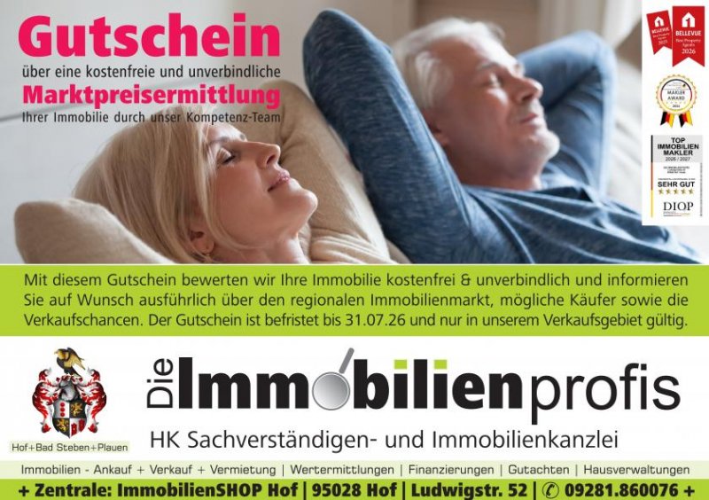 Hof 1692 - Hof: Idyllisch gelegenes Baugrundstück Grundstück kaufen