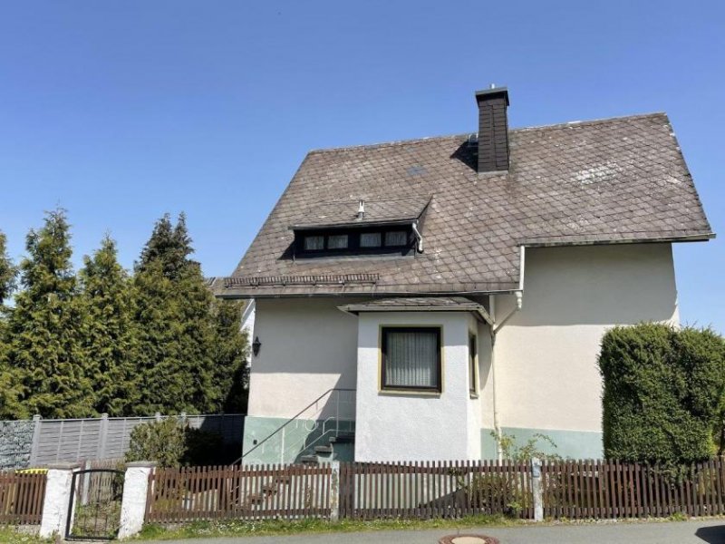 Berg (Landkreis Hof) 1242 - Einfamilienhäuschen mit herrlichem Blick in den Frankenwald Haus kaufen