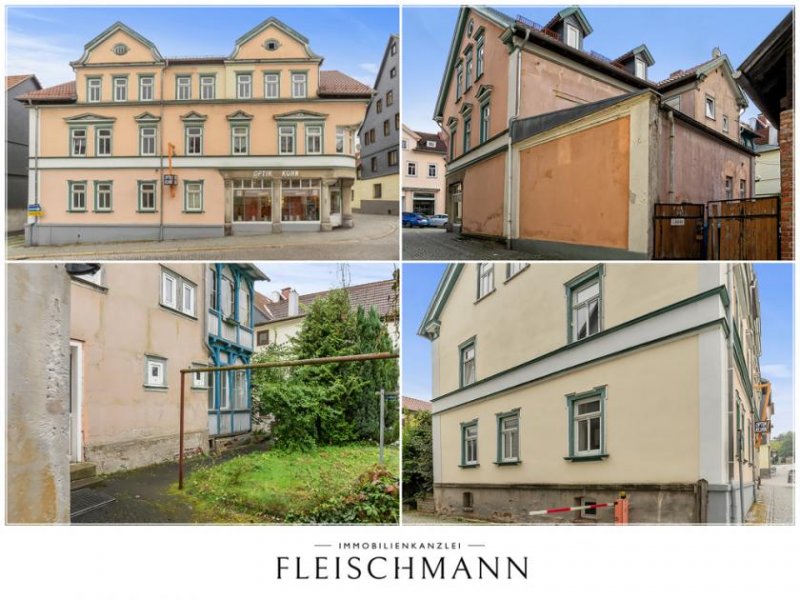 Schleusingerneundorf Mehrfamilienhaus als Vermietungsobjekt in Schleusingen-Innenstadt! Einzeldenkmal! Haus kaufen