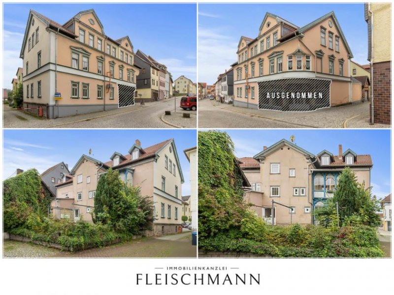 Schleusingerneundorf Mehrfamilienhaus als Vermietungsobjekt in Schleusingen-Innenstadt! Einzeldenkmal! Haus kaufen