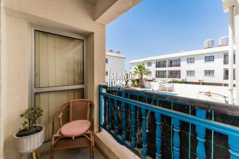 Ayia Napa 1 bedroom, 1 bathroom, 1st floor apartment with communal swimming pool, in fantastic location, just 500m to the beach in Ayia -