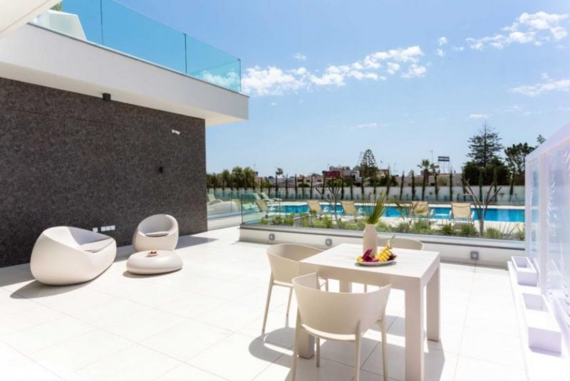 Ayia Napa 2 bedroom, 1 bathroom, ground floor apartment on a prestigious gated community with a 25m2 swimming pool - NGN103V.With a open