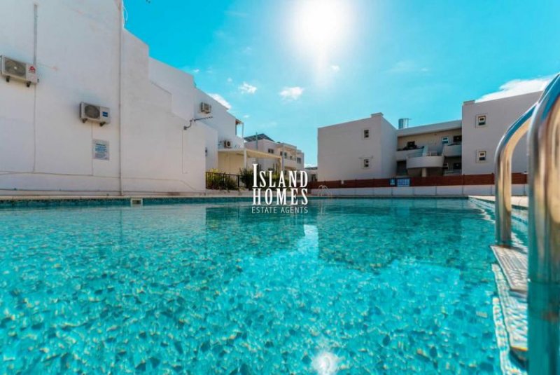 Ayia Napa First floor, modernised studio apartment with communal swimming pool and TITLE DEEDS in fantastic location less than 500m to the