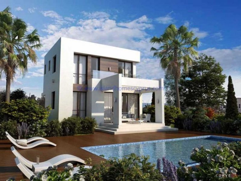 Ayia Thekla Exclusive New Build 3 bedroom, 2 bathroom boutique villa within walking distance to Ayia Thekla beach and the Marina - contem