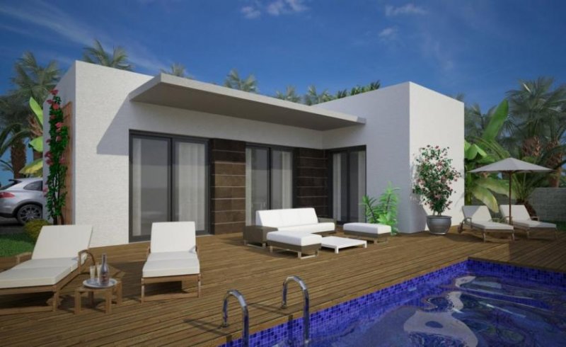 Benijofar NEUBAU MODERNE VILLEN IN BENIJOFAR. . Neubauvillen in Benijófar, einer privilegierten Gegend der Costa Blanca, ausgestattet