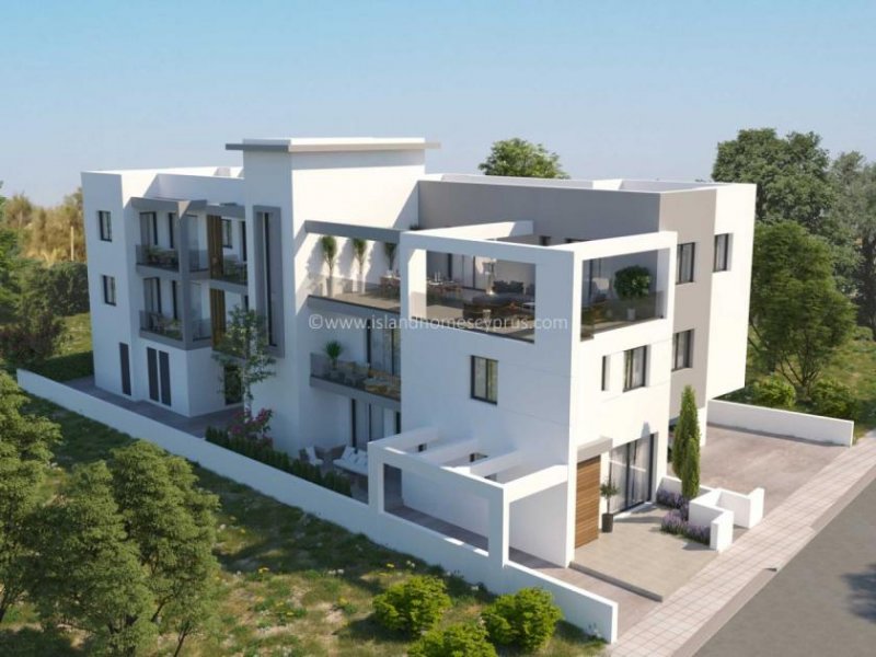 Deryneia 2 bedroom, 2 bathroom, NEW BUILD, ground floor apartment with large outdoor space in quiet yet convenient area of Deryneia - 