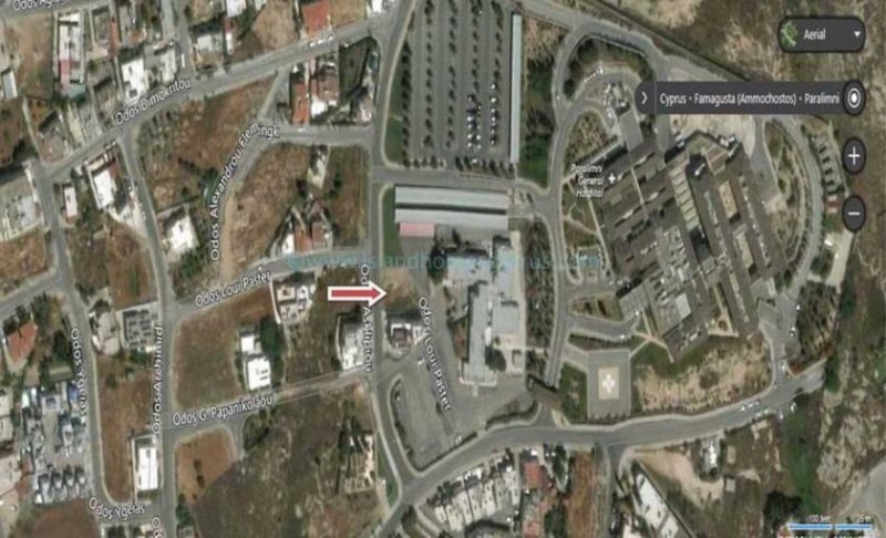 Deryneia 547m2 plot of residential land in quiet area of Deryneia village - LDER143.Located on the edge of Deryneia, close to Paralimni