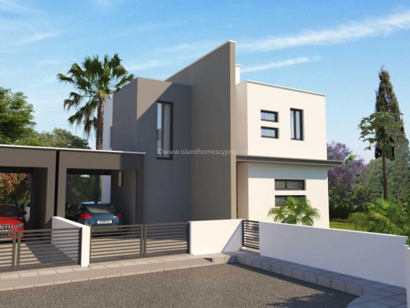 Frenaros 3 bedroom NEW BUILD house on complex of 4 properties in quiet but convenient village location in Frenaros - VPF102DPThis sitting