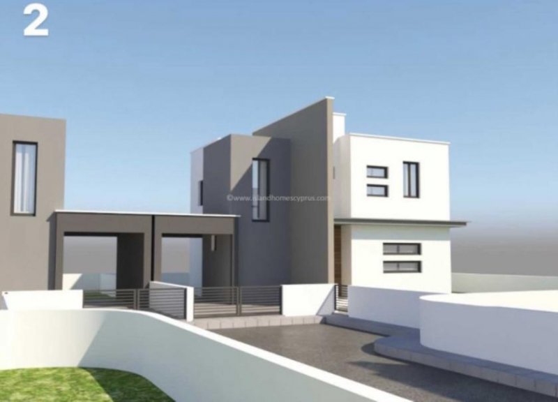 Frenaros 3 bedroom NEW BUILD house on complex of 4 properties in quiet but convenient village location in Frenaros - VPF102DPThis sitting