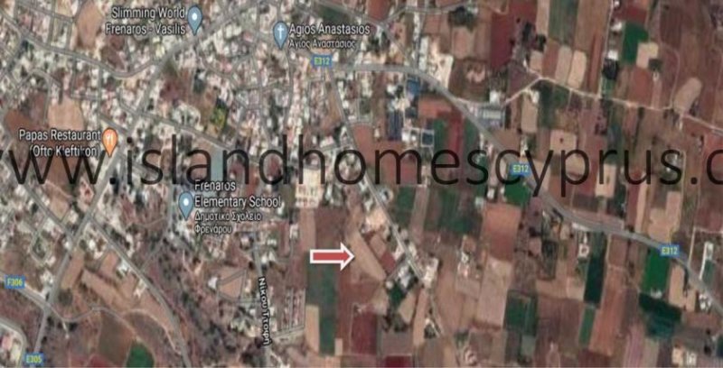 Frenaros 6557m2 plot of land with development potential in residential area of Frenaros village - LFRE163.This large plot is located near