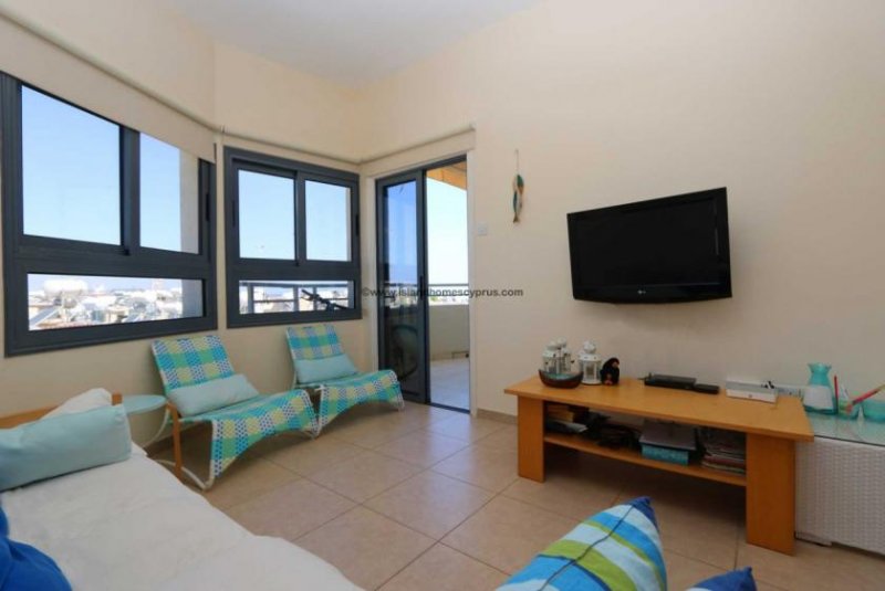 Kapparis 1 bedroom, 1 bathroom apartment in prime Kapparis location, with Sea View Roof Terrace - SDK104.Located on the 2nd floor with ac