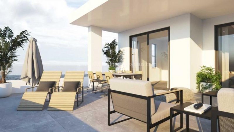 Kapparis 3 bedroom, 3 bathroom, 2nd floor NEW BUILD apartment with PRIVATE POOL on the ROOF GARDEN, with SEA VIEWS in fantastic location