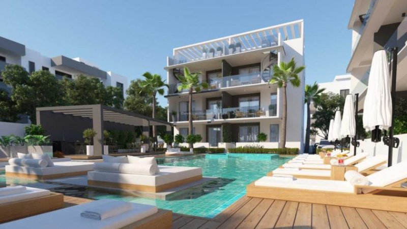 Kapparis SPECIAL OFFER ** 2 bedroom, 2 bathroom, 1st floor NEW BUILD apartment with ROOF TERRACE, COMMUNAL POOL and SEA VIEWS in location