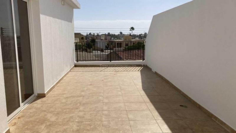 Liopetri 3 bedroom, second floor apartment with large 72m2 veranda and private access, on fully refurbished complex in fantastic village